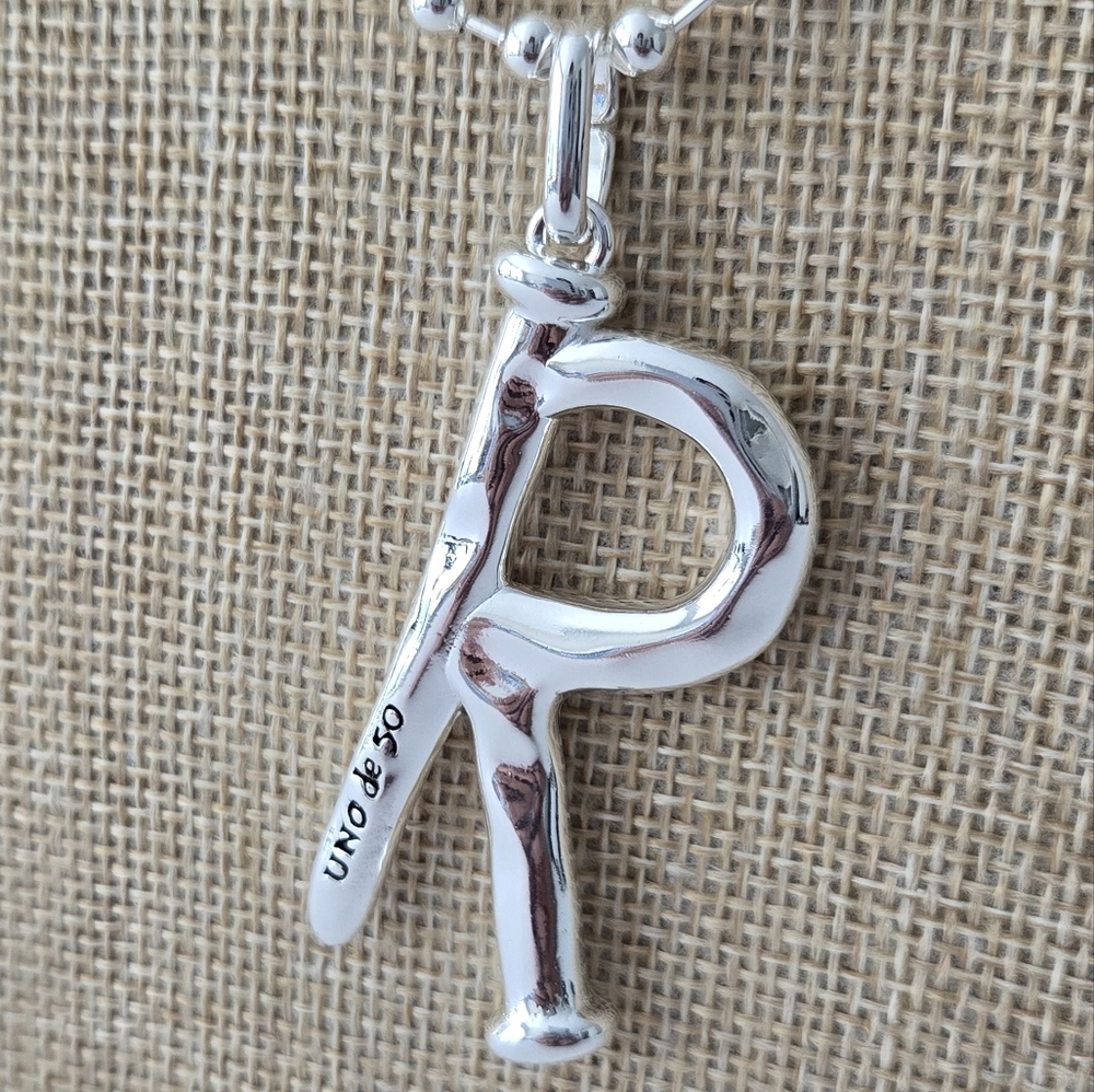 Uno de 50 • Initial R • Silver - Picture 7 of 8